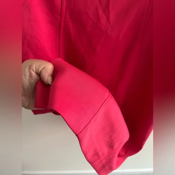 BETSEY JOHNSON Women's Watermelon Scuba Sleeve
Sheath Dress Size 12 - Picture 4 of 8